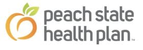 A logo of peach state health center